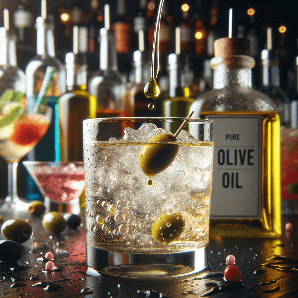 Aceite de Oliva en Bebidas: ¿Has Probado Cócteles con Aceite de Oliva?