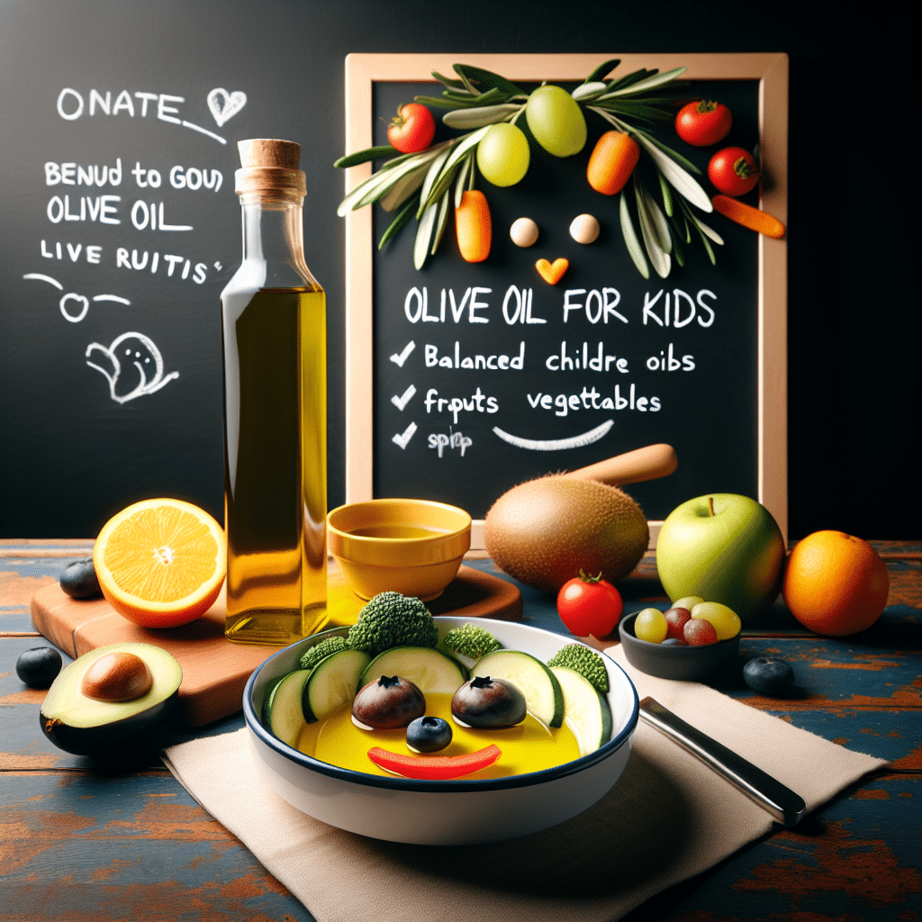 Aceite de Oliva para Niños: Beneficios en la Alimentación Infantil