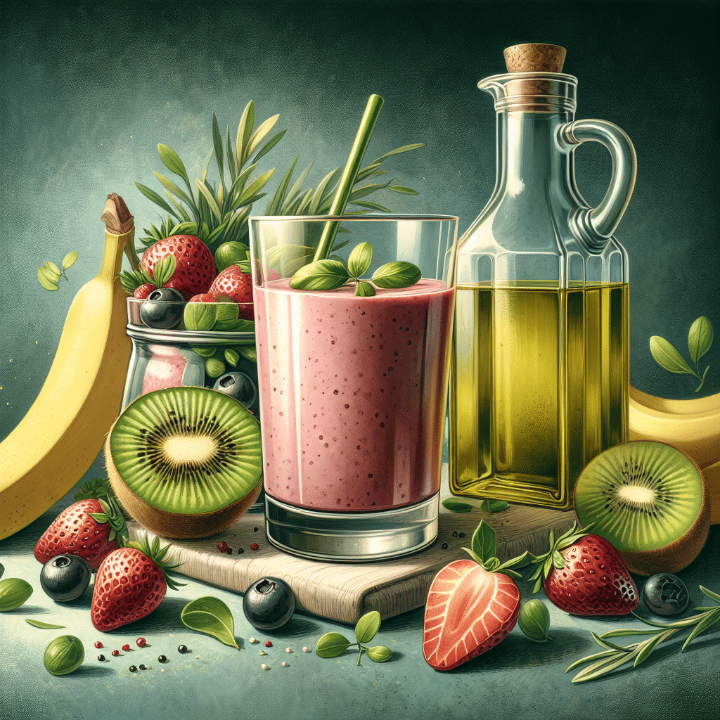 Cómo Integrar Aceite de Oliva en Batidos Saludables
