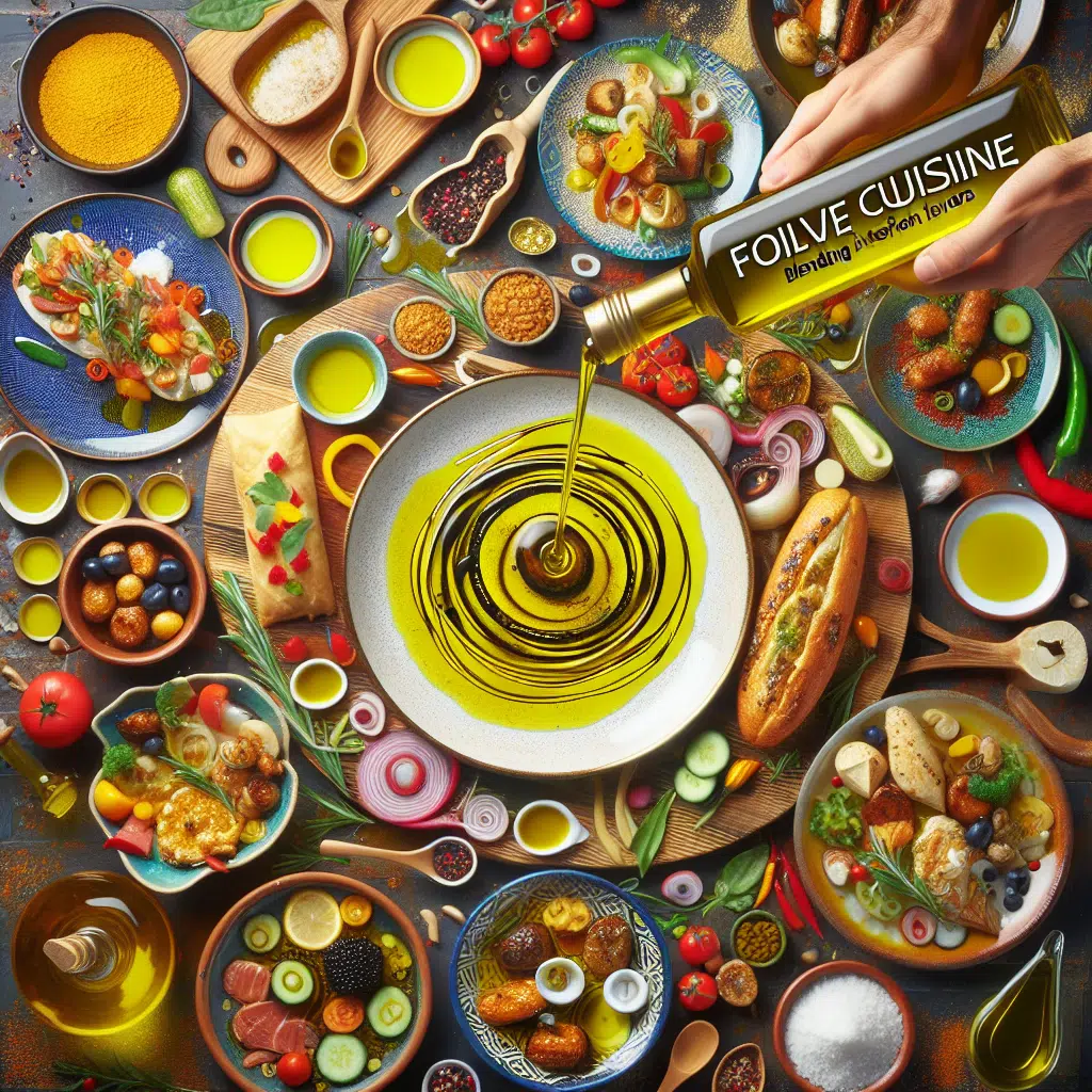 El Aceite de Oliva en la Cocina de Fusión: Mezclando Sabores Internacionales