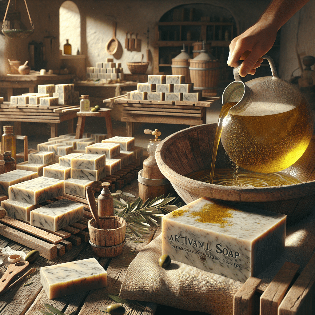 Aceite de Oliva en la Producción de Jabones Artesanales