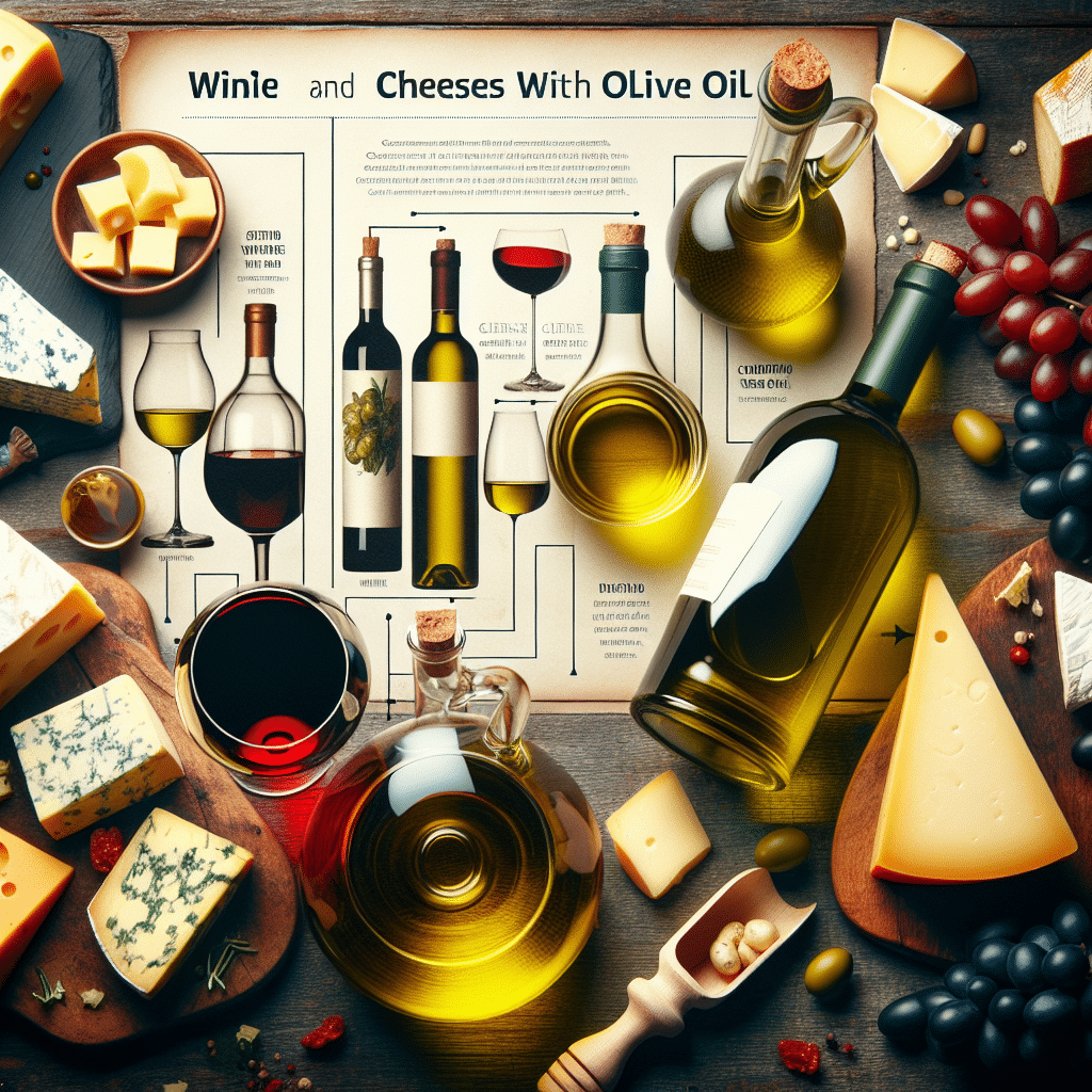 Maridajes con Aceite de Oliva: Combinaciones con Vino y Quesos