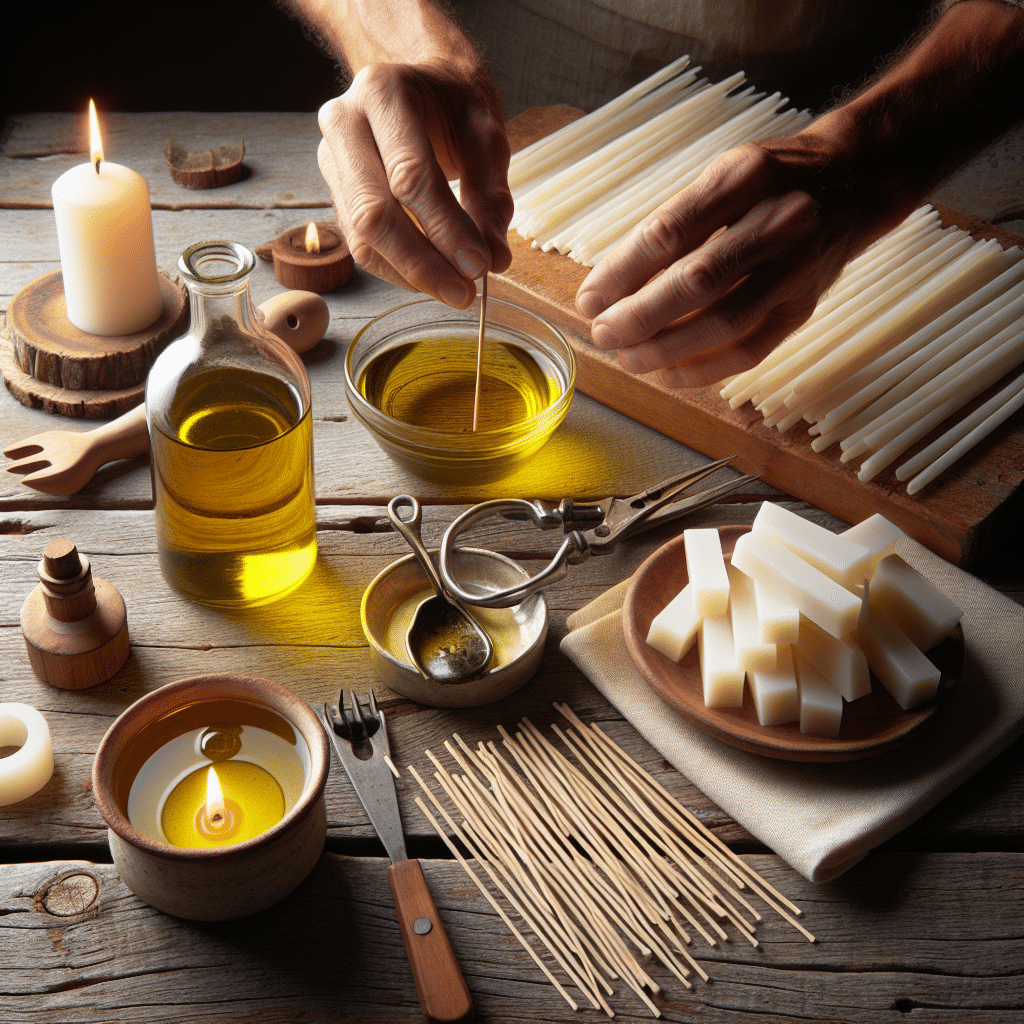 Cómo Hacer Velas Caseras Usando Aceite de Oliva